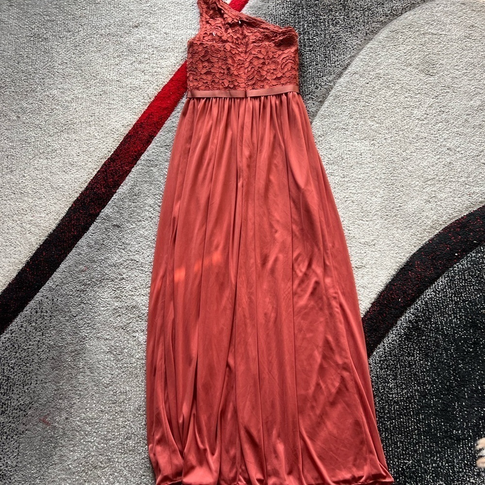 Celebrate Db Studio One Shoulder Corded Lace Mesh… - image 6